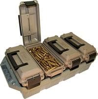 MTM 4-Can 30 Cal Ammo Crate FDE Cans ODG Tray