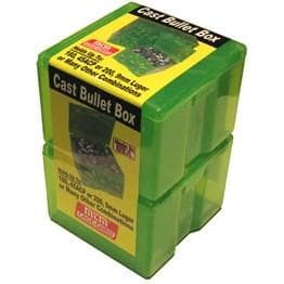 MTM Cast Bullet Box Clear Green 2/ct
