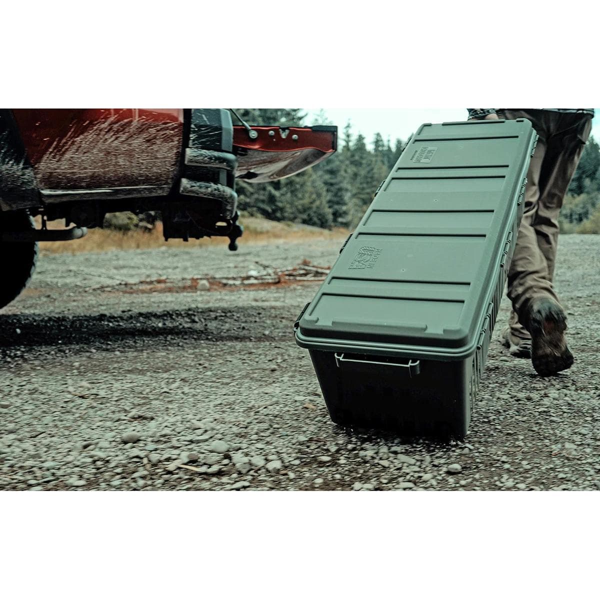 MTM The Mule Mobile Gear Crate Wheeled Army Green