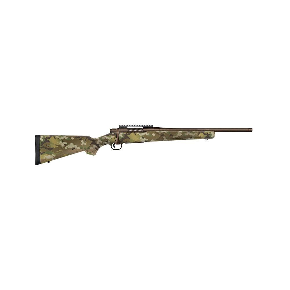 Mossberg Patriot Carbine .308 Win 5rd Capacity 18'' Cerakote Patriot Brown Threaded Barrel Multicam Synthetic Stock