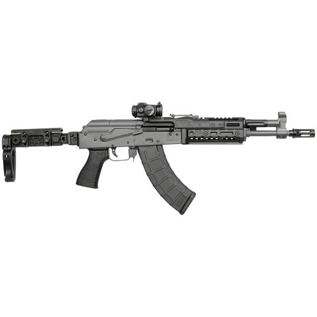 Midwest Industries Alpha Series Picatinny Folding Stock Black