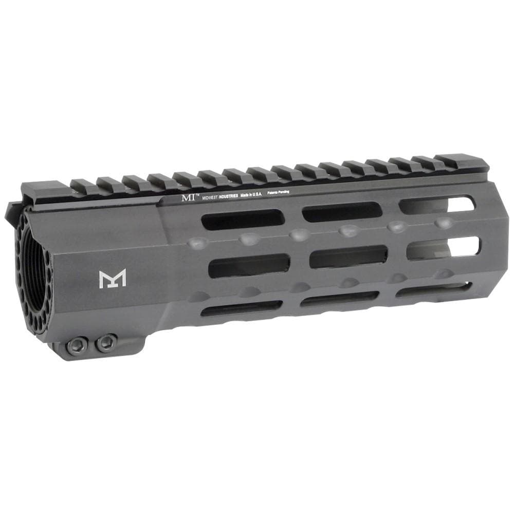 Midwest Industries Suppressor Series 1-Piece Free Float Handguard M-LOK 7.25" Black