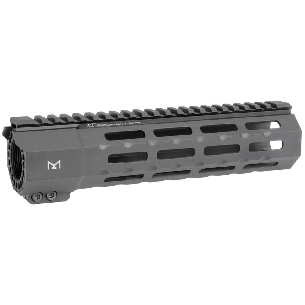 Midwest Industries Suppressor Series 1-Piece Free Float Handguard M-LOK 9.25" Black