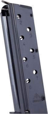 Mec-Gar 1911 Govt Handgun Magazine .40 S&W / .357 SIG HT Blued 8/rd