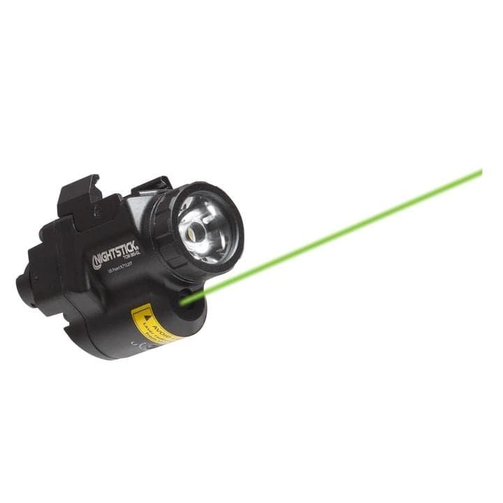 NightstickSubcompact Weapon Mounted Light with Green Laser for Sig P365 Black