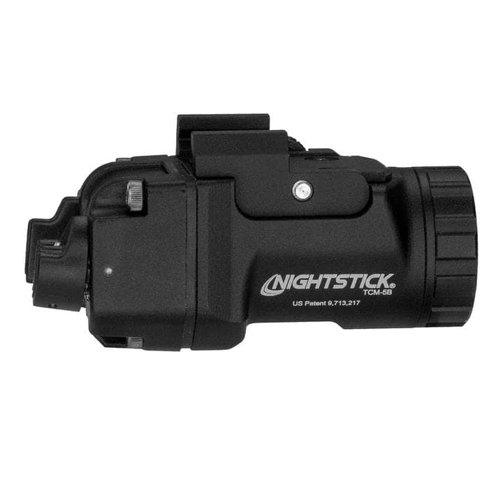 Nightstick TCM-5B Subcompact Weapon Light with Green Laser for Narrow Rail Models 650 Lumens Black