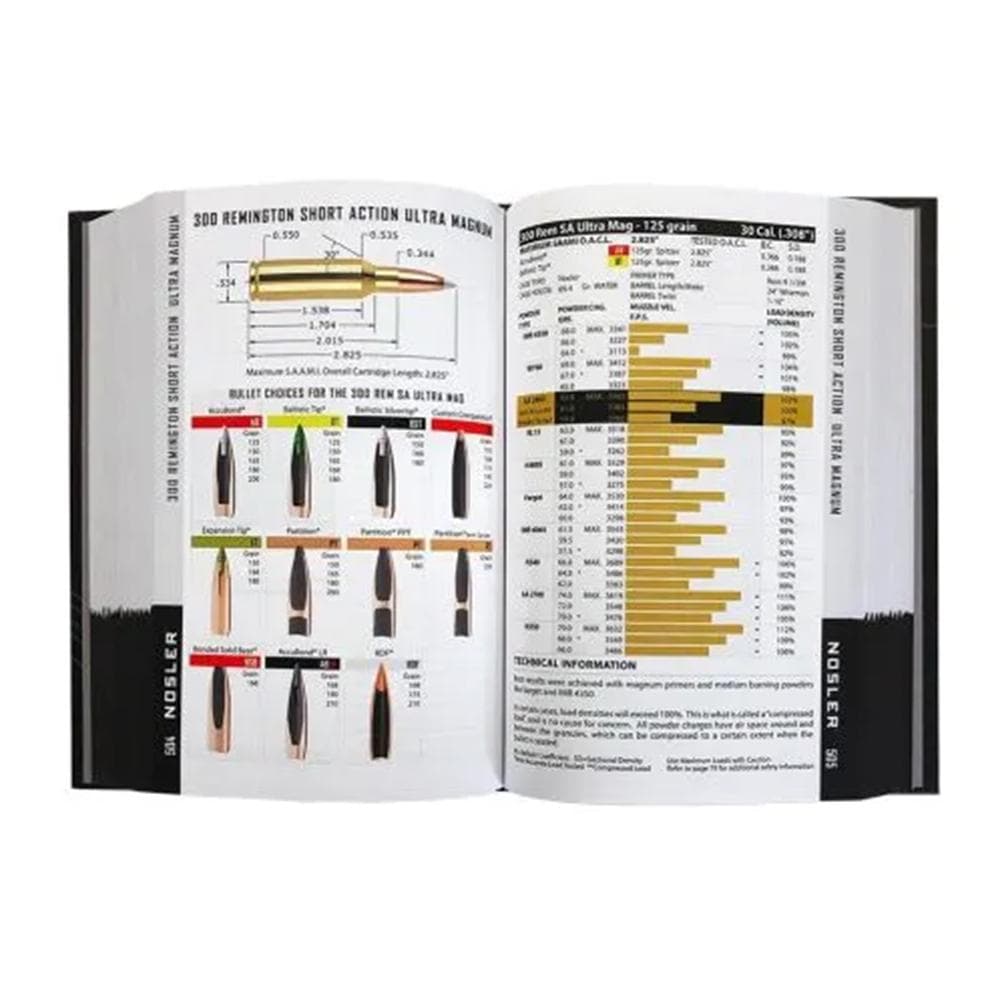 Nosler Reloading Guide 9 Hardcover Manual