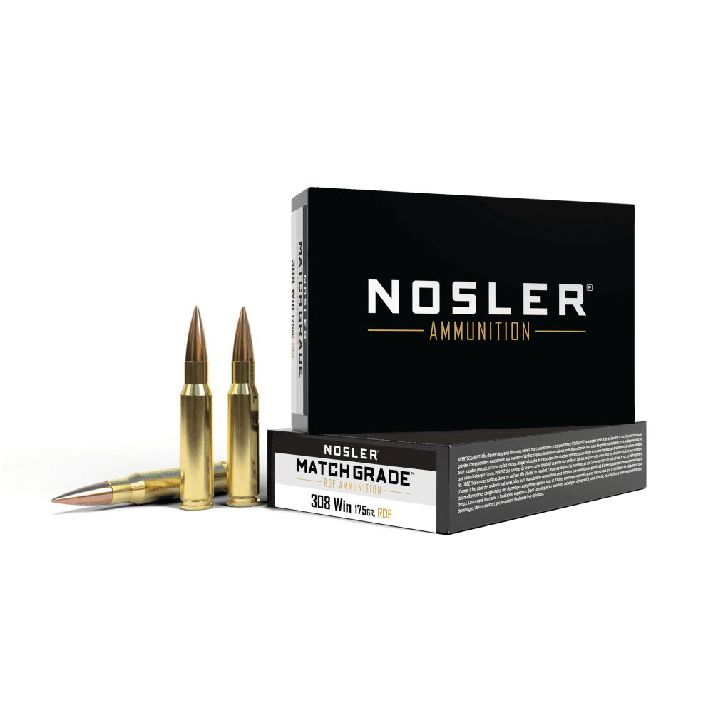 Nosler RDF Match Grade Rifle Ammunition .260 Rem 130gr OTM 2900 fps 20/ct