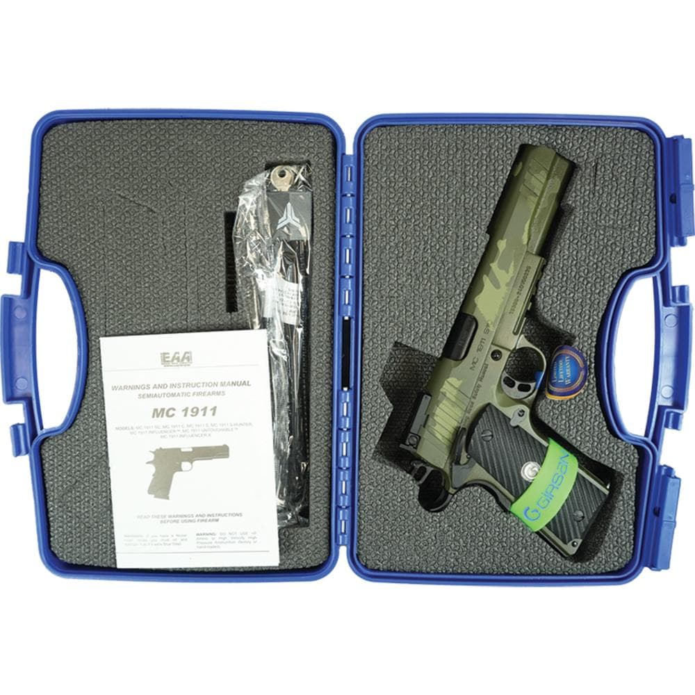 Girsan MC1911S Hunter Handgun 10mm Auto 9rd Magazine 6" Barrel OD Green with Beavertail