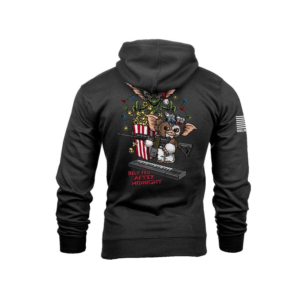 Nine Line Belt Fed Hooded Sweatshirt Black M