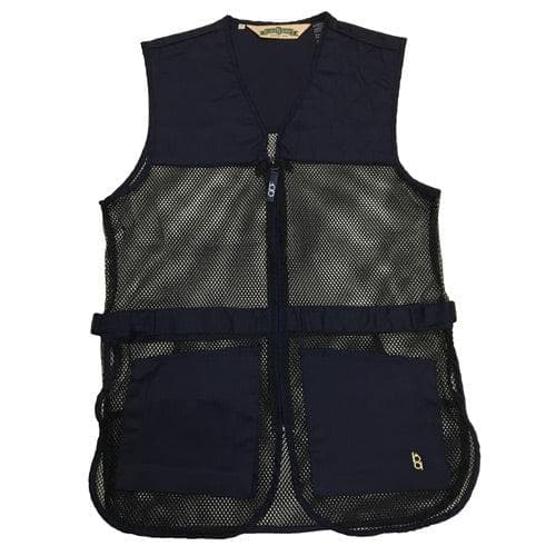 Bob Allen Full Mesh Dual Pad Shooting Vest Navy Blue XL