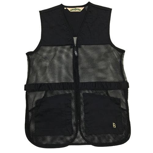 Bob Allen Full Mesh Dual Pad Shooting Vest Black S