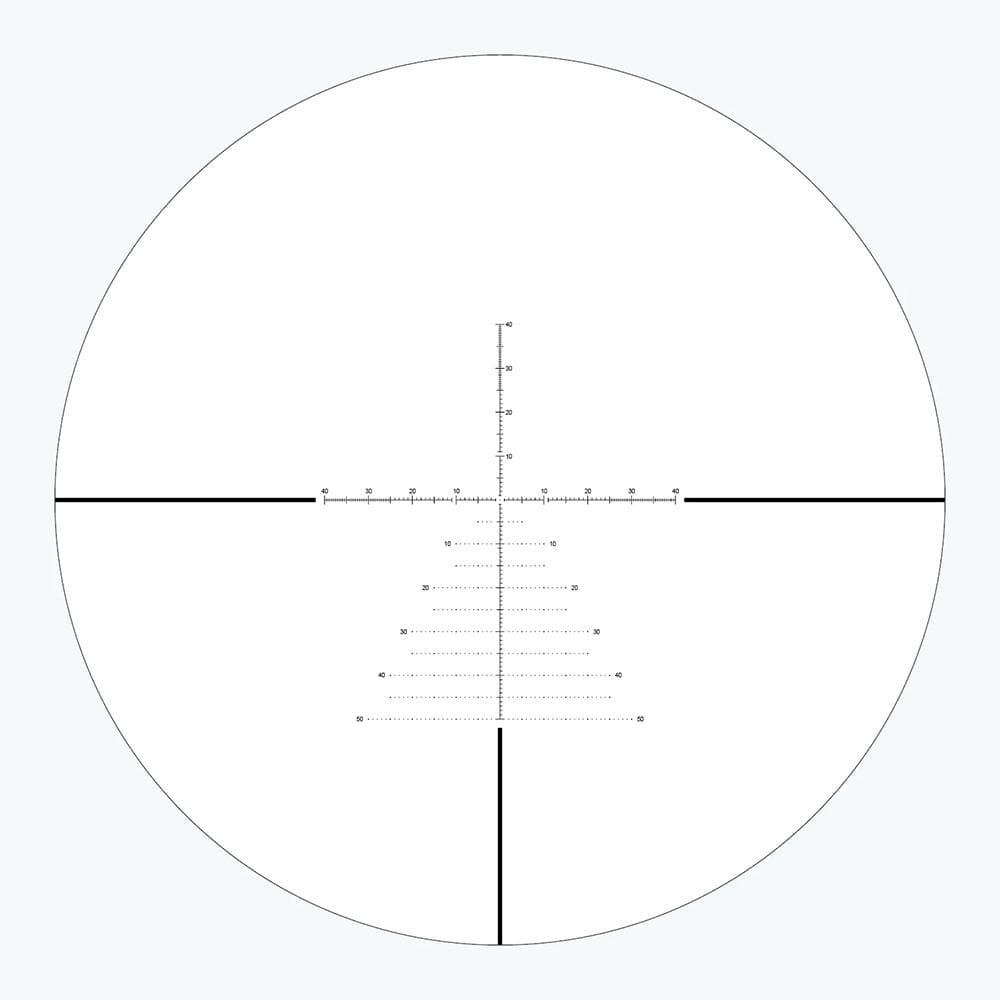 Athlon Midas TAC Gen 2 HD Rifle Scope 6-24x50 30mm FFP APRS15 MOA Black