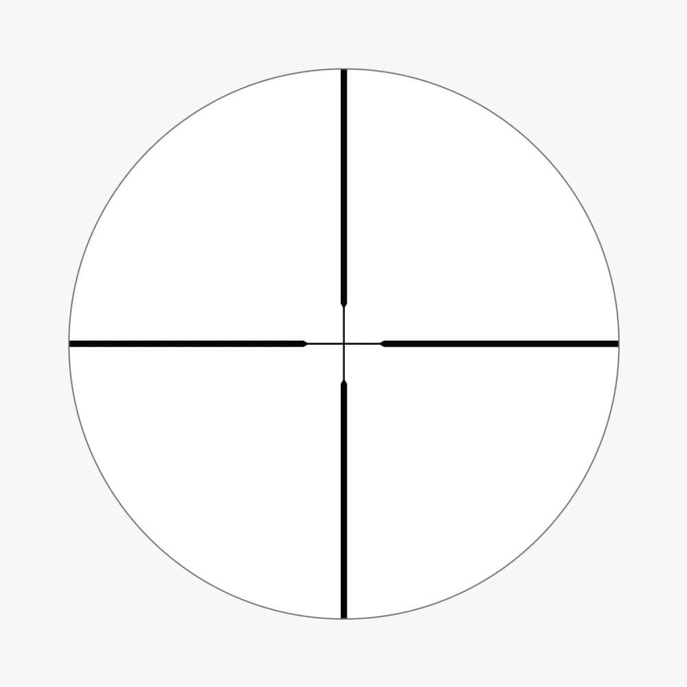 Athlon Neos Rifle Scope 3-9x40 1" SFP Center-X MOA Non-Illum Black