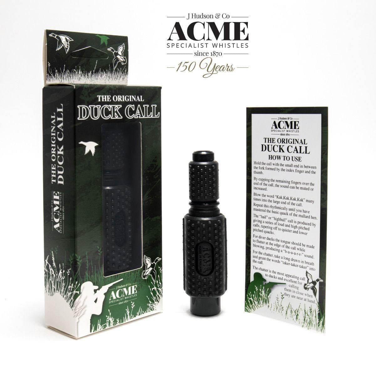 Omnipet Acme Duck Call Rubber Grip Black