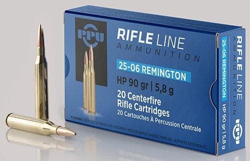 PRIVI .25-06 REMINGTON HP 90GR 20RDS