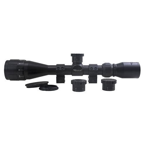 BSA Sweet .22 4-12x Rifle Scope 40mm Adjustable Obj. Dovetail Rings Blister