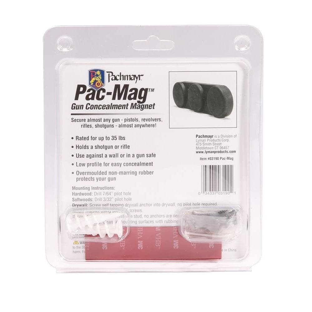Pachmayr Pac-Mag Gun Storage Magnet Matte Black