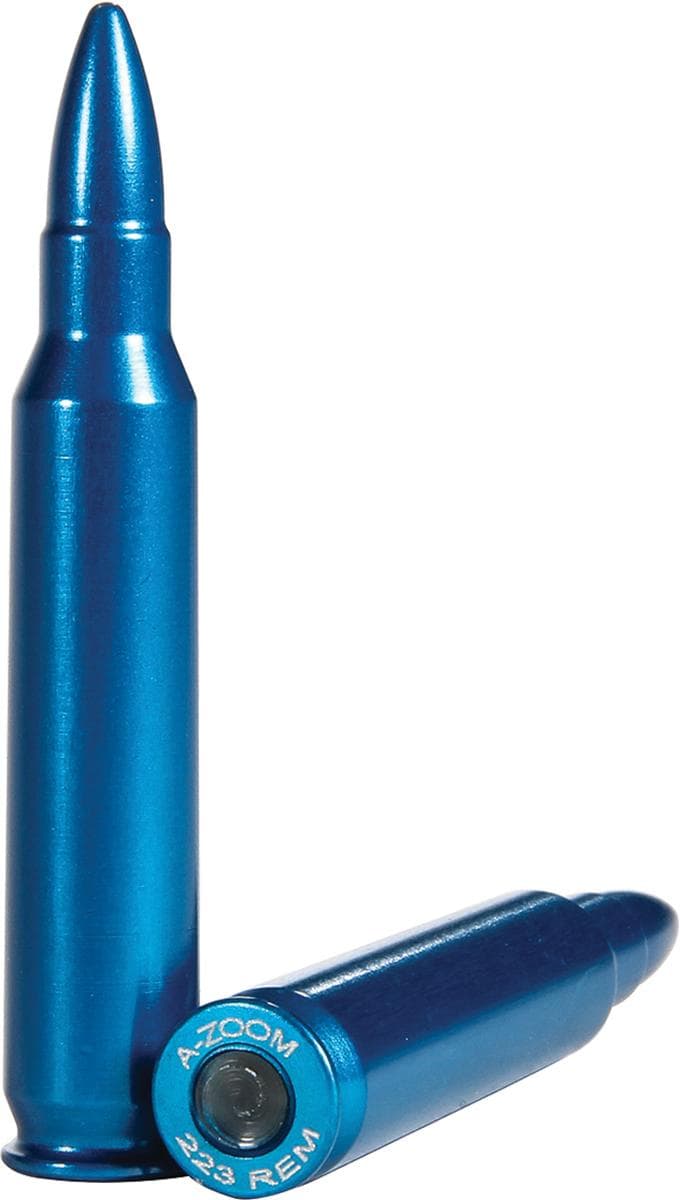 A-Zoom Aluminum Snap Caps .223 REM Blue 10/pk