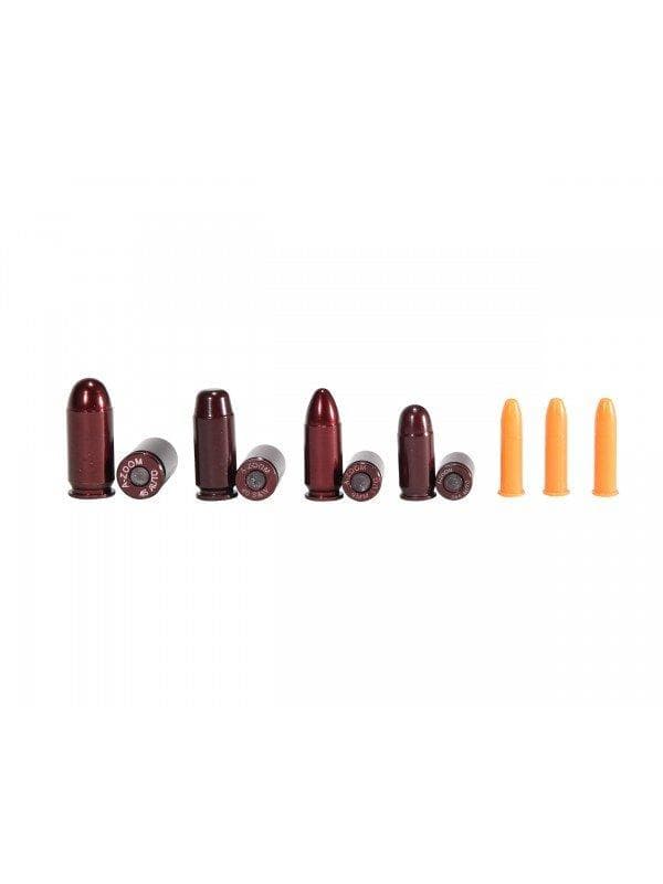 A-Zoom Metal Snap Caps Variety Pack NRA Instructor 3-.22LR 2 each .380 9mm .40 .45