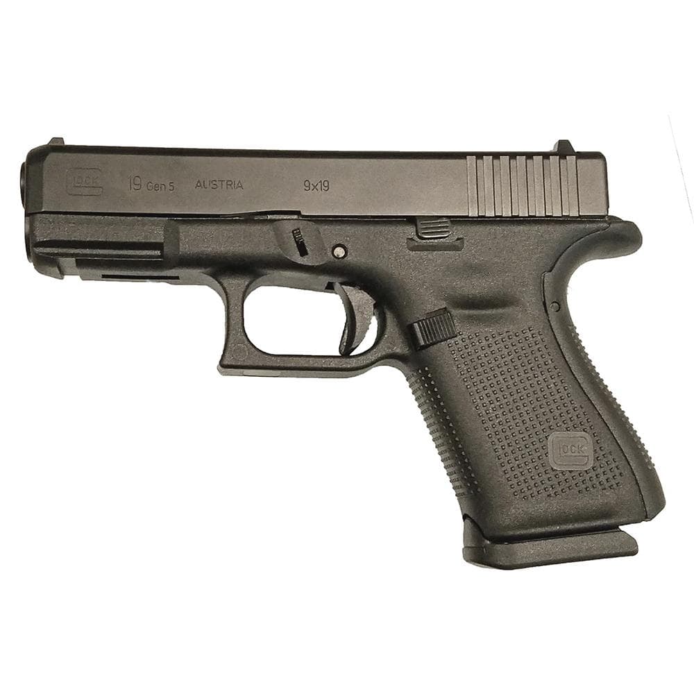 Pearce Grips Enhanced Baseplate for Glock Gen 5 19/17/34 Black