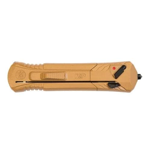 Smith & Wesson M&P Spear Tip OTF Automatic Knife 3 7/10" Blade FDE