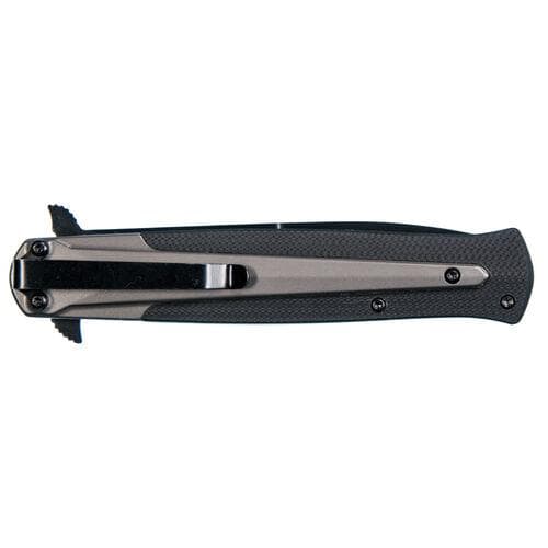 Smith & Wesson M&P 1085898 Dagger Clip Point Folding Knife 3 7/8" Blade Black