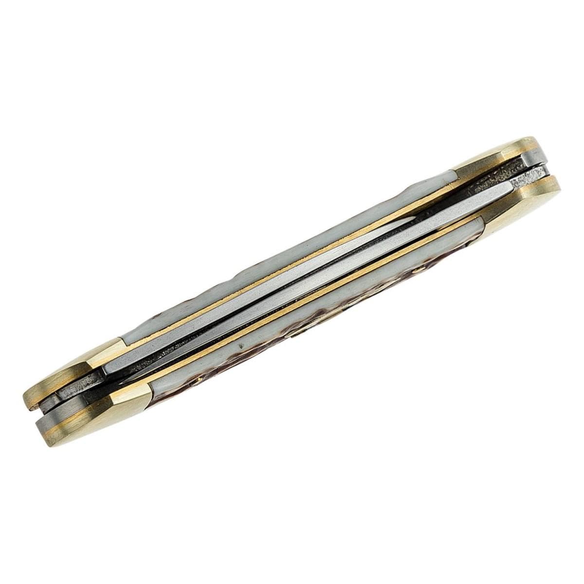 Uncle Henry 11UH Large Canoe Folding Knife 3 3/5" Blade Next Gen Staglon Handle