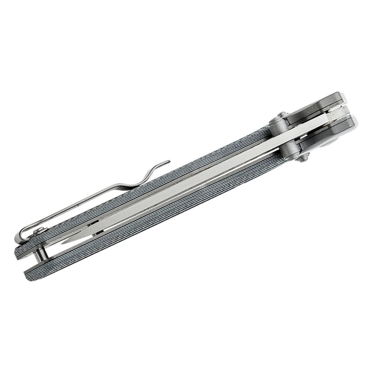 Schrade Truix Pivot Lock Folder Knife 3 1/2" Blade Black Grey