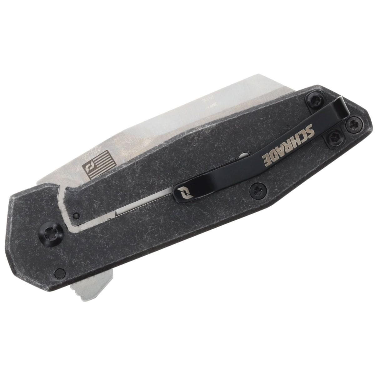 Schrade Slyte Folder Knife 3" Blade Black