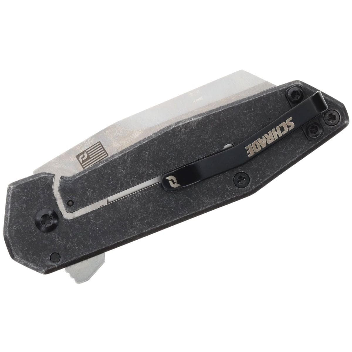 Schrade Slyte Compact Folding Knife 2 2/5" Blade Black