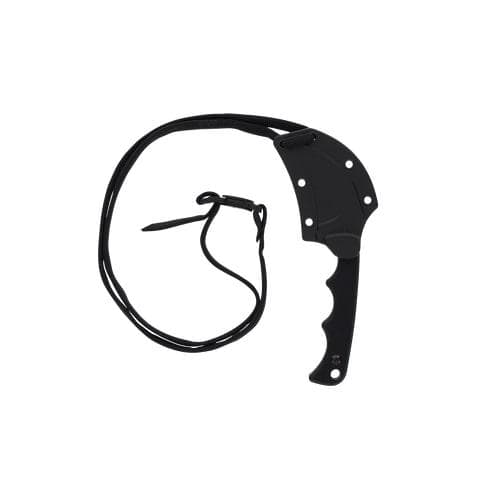 Smith & Wesson H.R.T. Karambit Neck Fixed Knife 2" Cleaver Blade Black with Nylon Sheath Blister