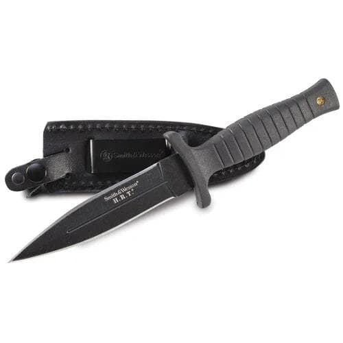 Smith & Wesson H.R.T. Full Tang Spear Point Fixed Blade 4 3/4" Blade Black