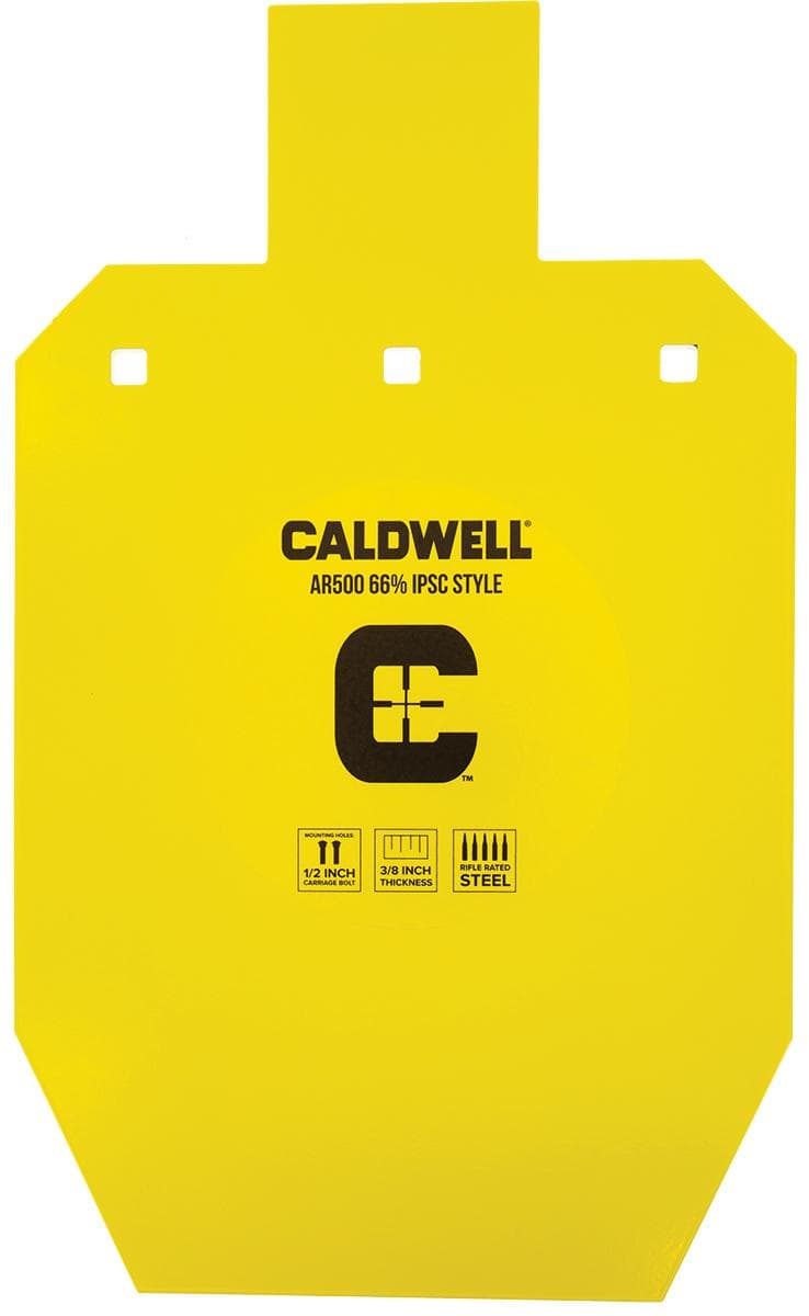 Caldwell AR500 66% IPSC Steel Target