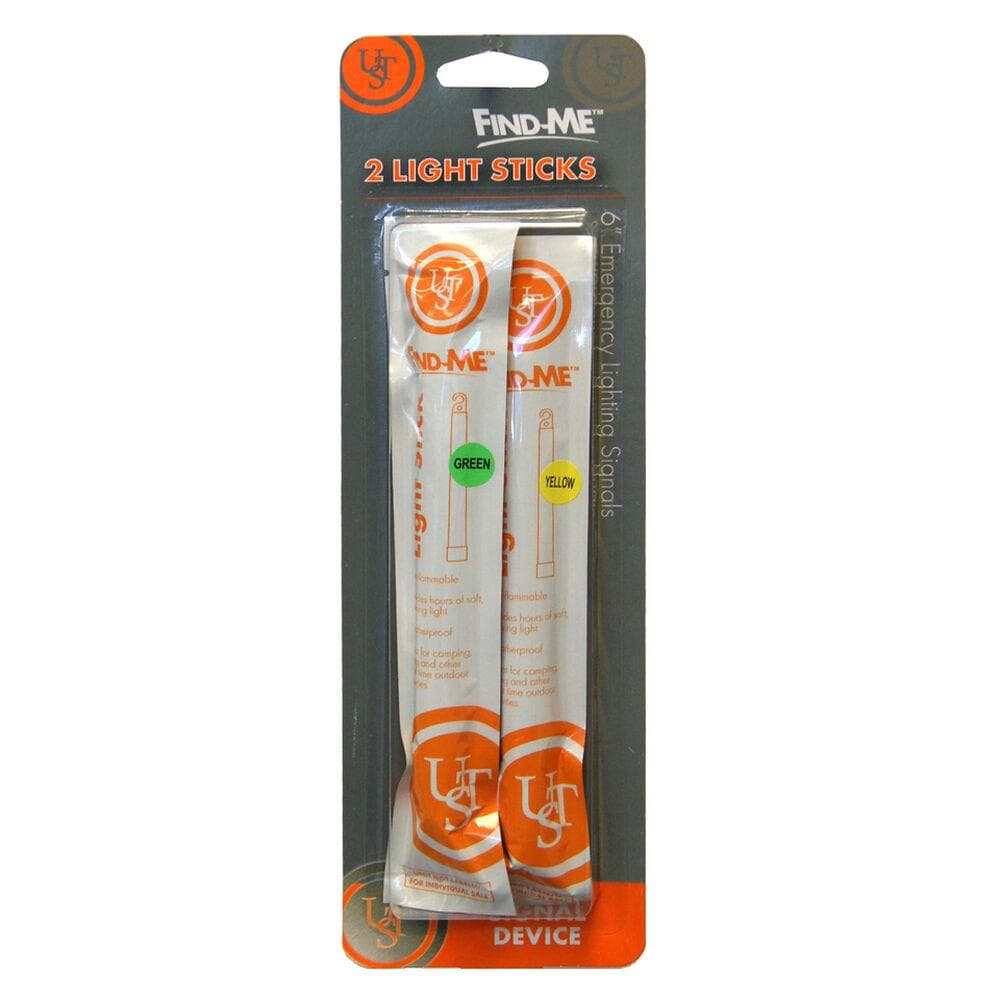 Ultimate Survival See-Me Light Stick 6" - 2/ct Assorted