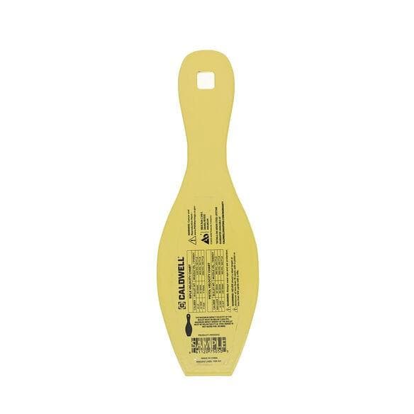 Caldwell AR500 1/4'' Rimfire/Handgun Bowling Pin Target Yellow