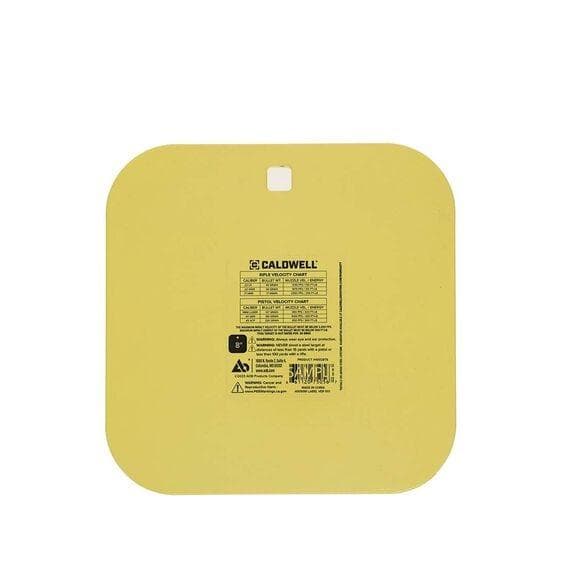 Caldwell AR500 Rimfire/Handgun Target 8" Gong 1/4" Yellow