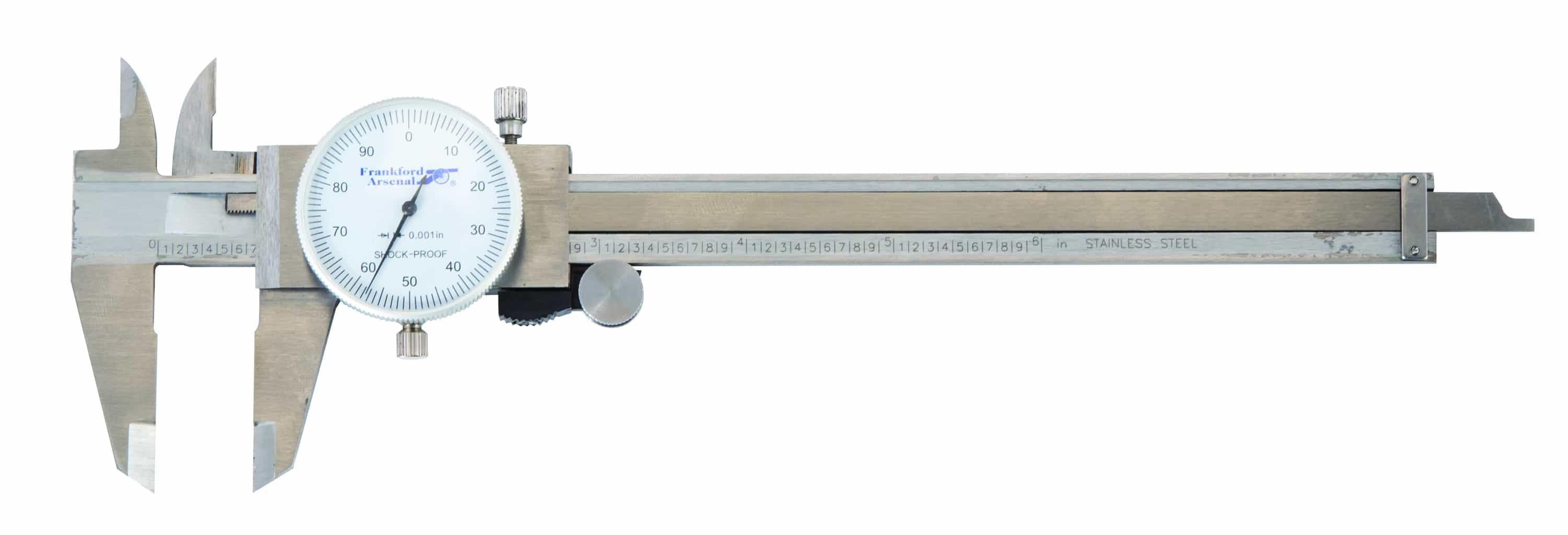 Frankford Arsenal Stainless Steel Dial Caliper