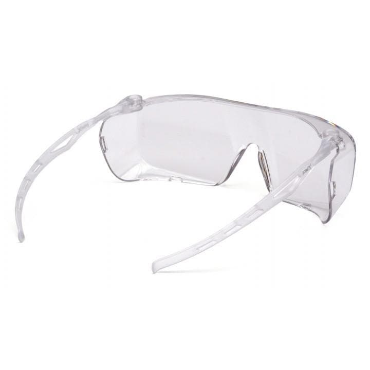 Pyramex Cappture Safety Glasses Clear with Clear Lenses