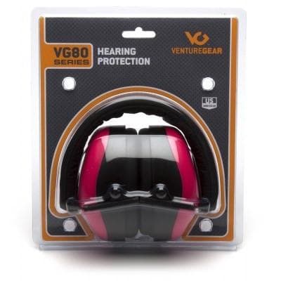 Pyramex VG80 Series Ear Muffs 25dB Pink