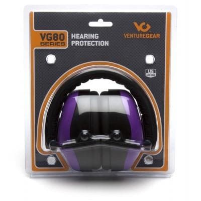 Pyramex VG80 Series Ear Muffs 25dB Purple