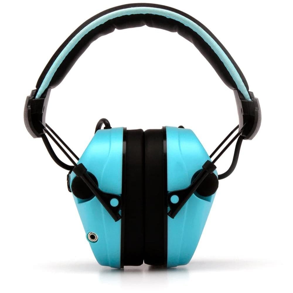 Pyramex Sentinel Electronic Earmuff 26dB Powder Blue