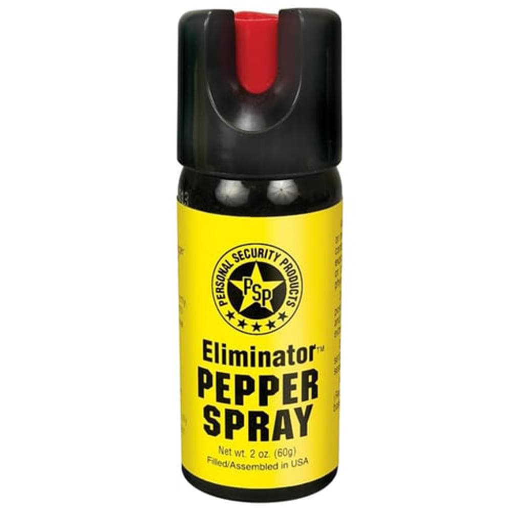 Personal Security Products Pepper Spray Gel with Flip Top and Belt Clip 2 oz