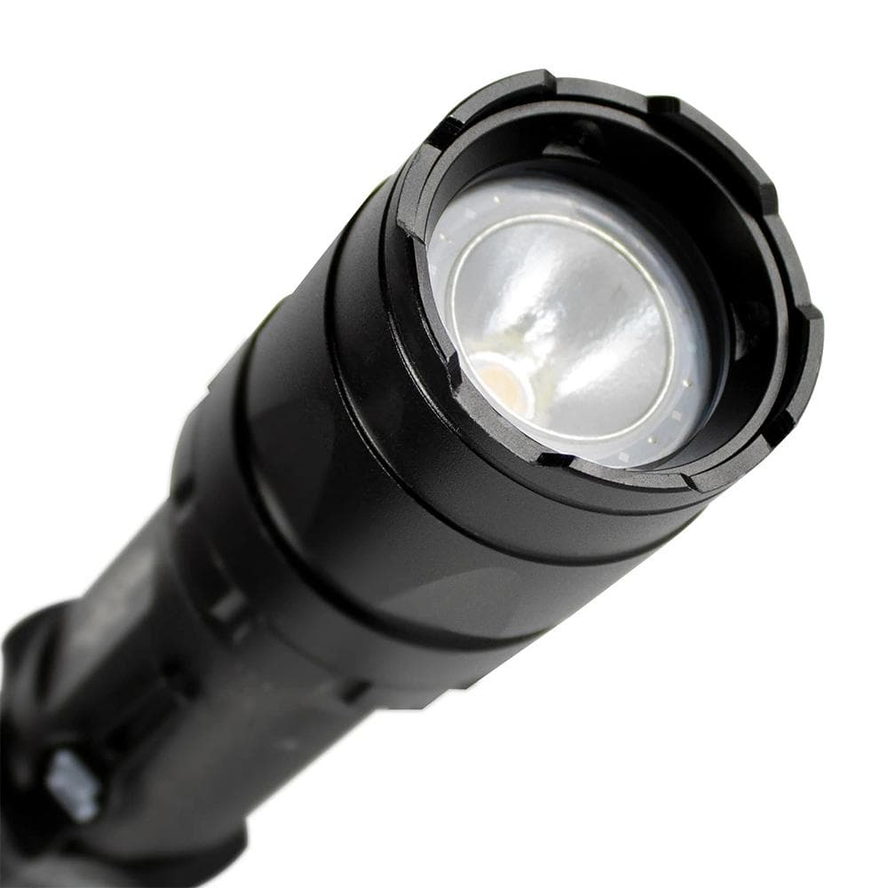 Police Security Flashlights Trac Tact RX Flashlight 1500 Lumens Black