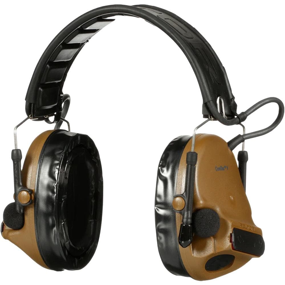 3M Peltor ComTac V Hearing Defender Headset Coyote Brown