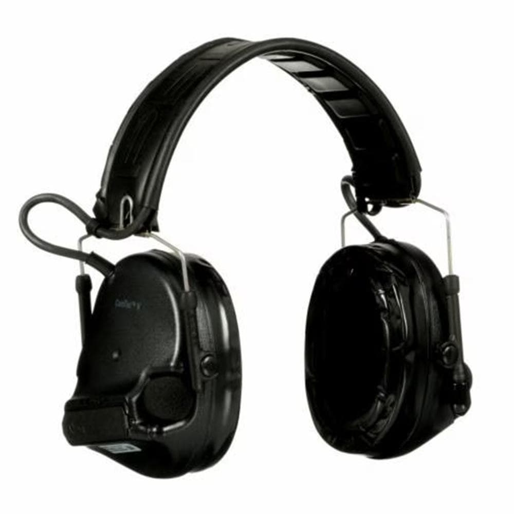 3M Peltor SwatTac V Hearing Defender Headset Electronic Ear Muffs 23dB Black