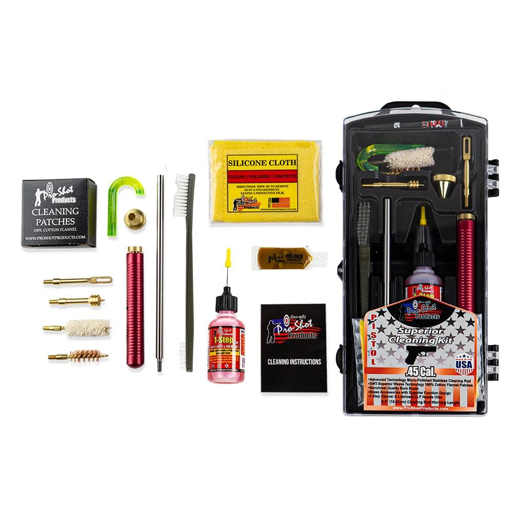 Pro-Shot Handgun Classic Box Cleaning Kit .45 Cal