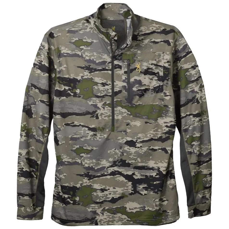 Browning Early Season 3/4 Zip Shirt Ovix M
