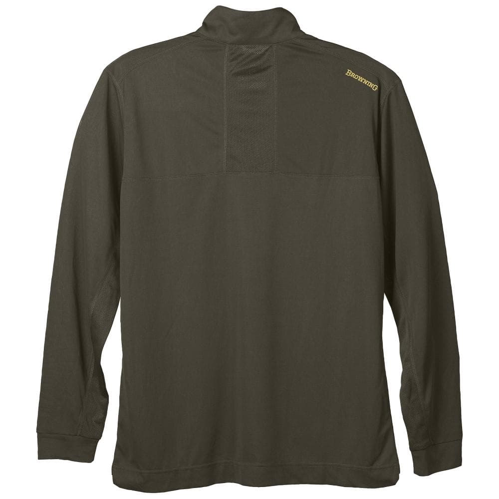 Browning Early Season 3/4 Zip Shirt Major Brown S
