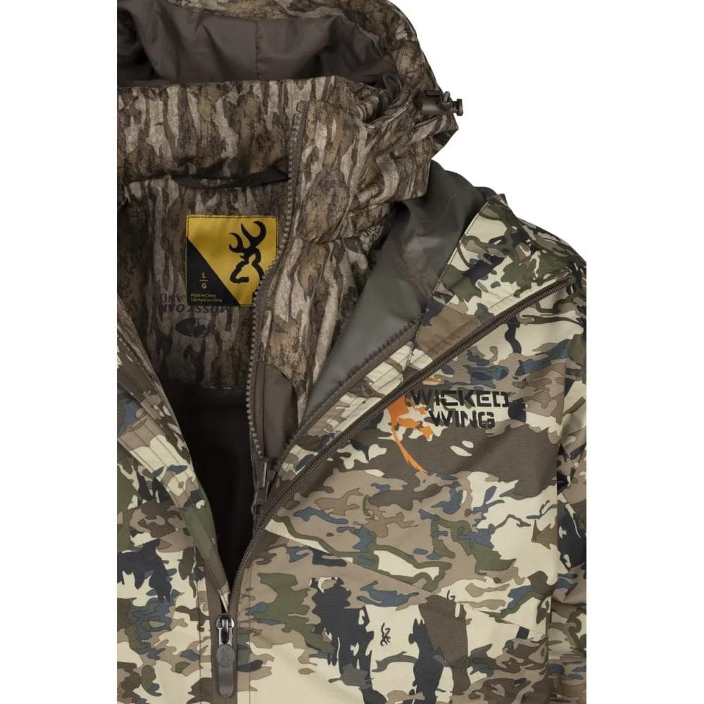 Browning Rain Shell Jacket Auric Camo S